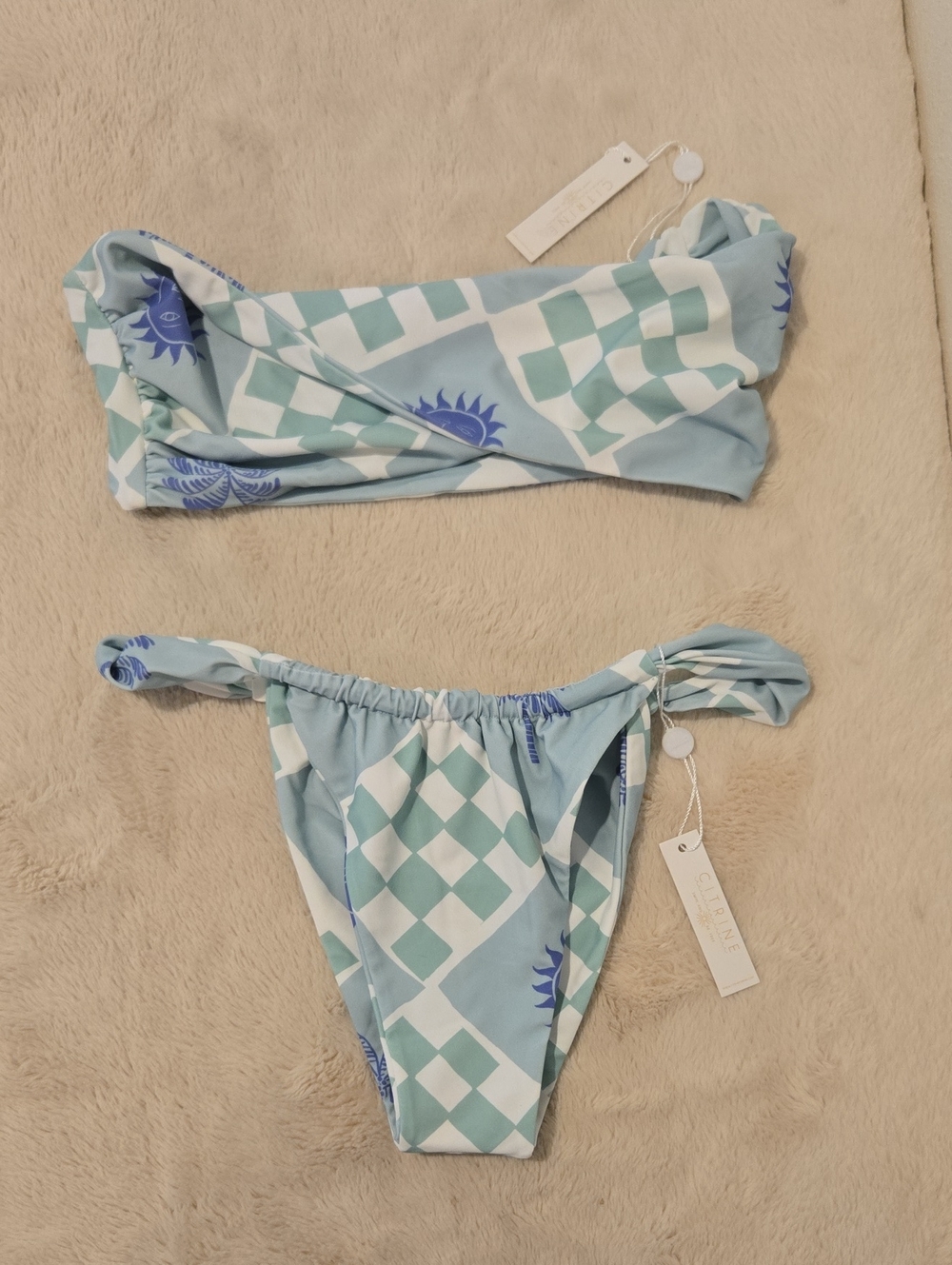 Citrine Lottie Top/ Sal Bottom Bikini Set